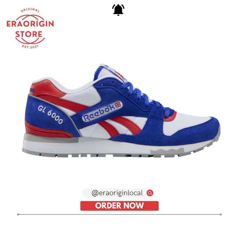 Sepatu Pria Reebok GL 6000 Navy Original