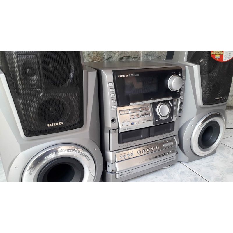 AIWA NSX-KT9 4500watt PMPO FREE ONGKIR  keluarga sony japan original