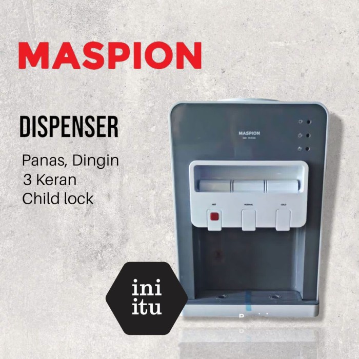 DStore22 [ Maspion ] Water Dispenser / Dispenser Air Maspion MD 19-Panas Dingin PROMO 3822