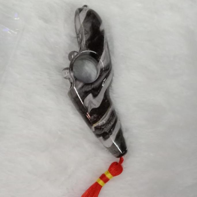 Tasbih Digital Premium Motif Kayu Marmer Led Alarm Per 100 Bunyi