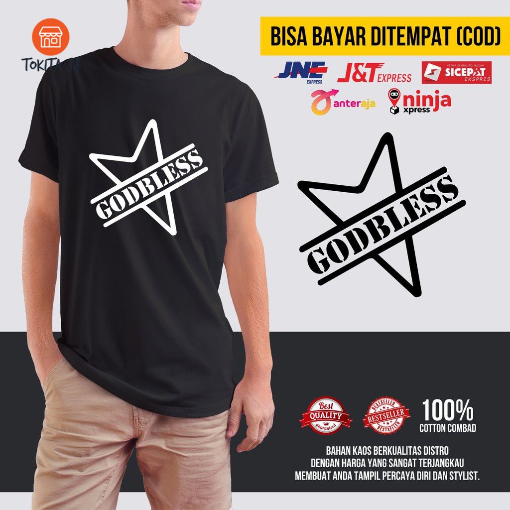 Kaos Band Godbless T-Shirt Musik Legend Katun Combed