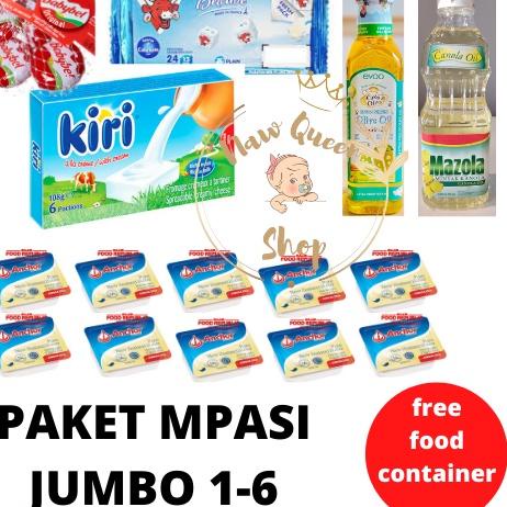 

[KODE PRODUK GC90T9573] PAKET MPASI LENGKAP JUMBO ( BELCUBE + KIRI + BABYBEL + CASA DI OLIVA / EVOO + MAZOLA + ANCHOR)