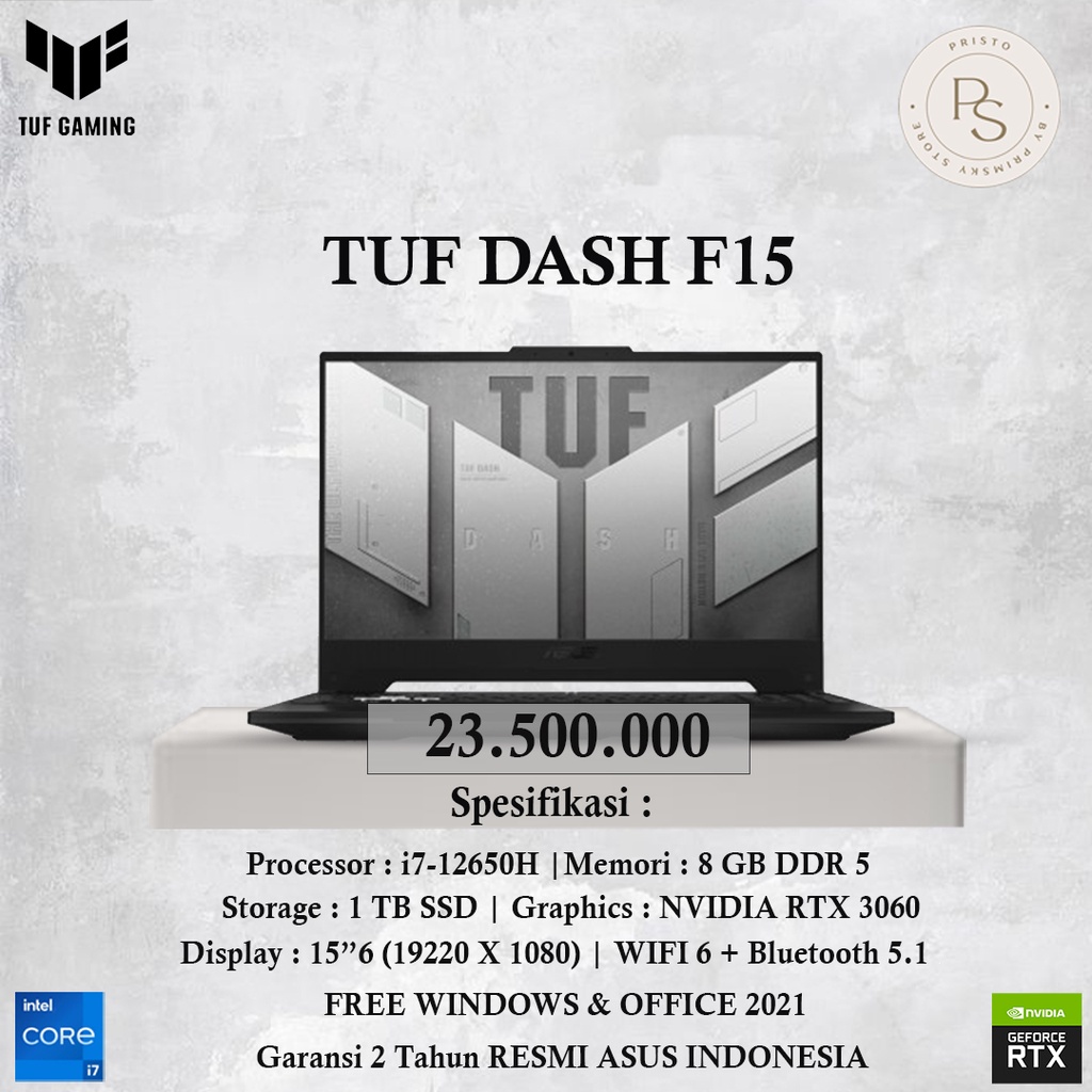 ASUS Tuf Gaming Dash F15