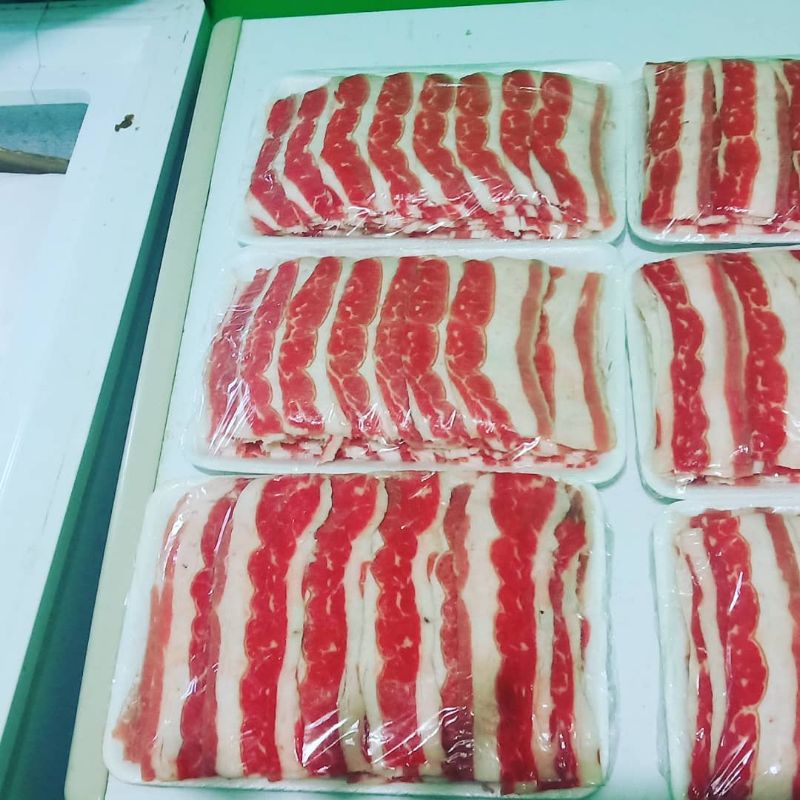 

Slice Beef / Shortplate / Daging sapi iris tipis / Yoshinoya / Grill