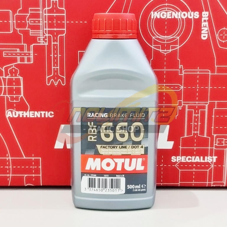 Oli Minyak Rem Motul RBF 660 DOT 4 500ml Racing Brake Fluid Ducati R1