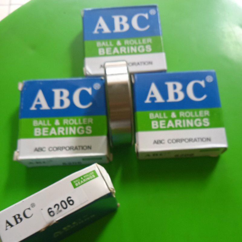 BEARING ABC 6206 UNTUK RODA BELAKANG VIAR KAISAR SPAREPART MOTOR RODA 3 DLL