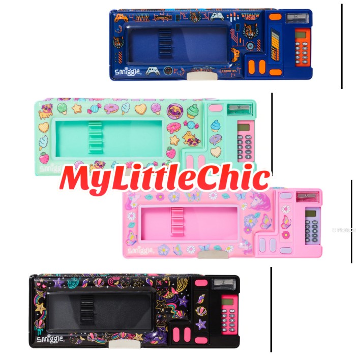 

SMIGGLE POP OUT PENCIL CASE ORIGINAL / KOTAK PENSIL ANAK