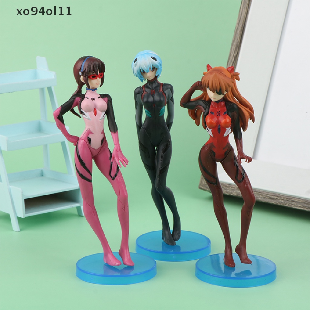 Xo Anime Figure EVA Ayanami Rei Action Figure Driving Suit Mainan Untuk Anak Model Boneka OL