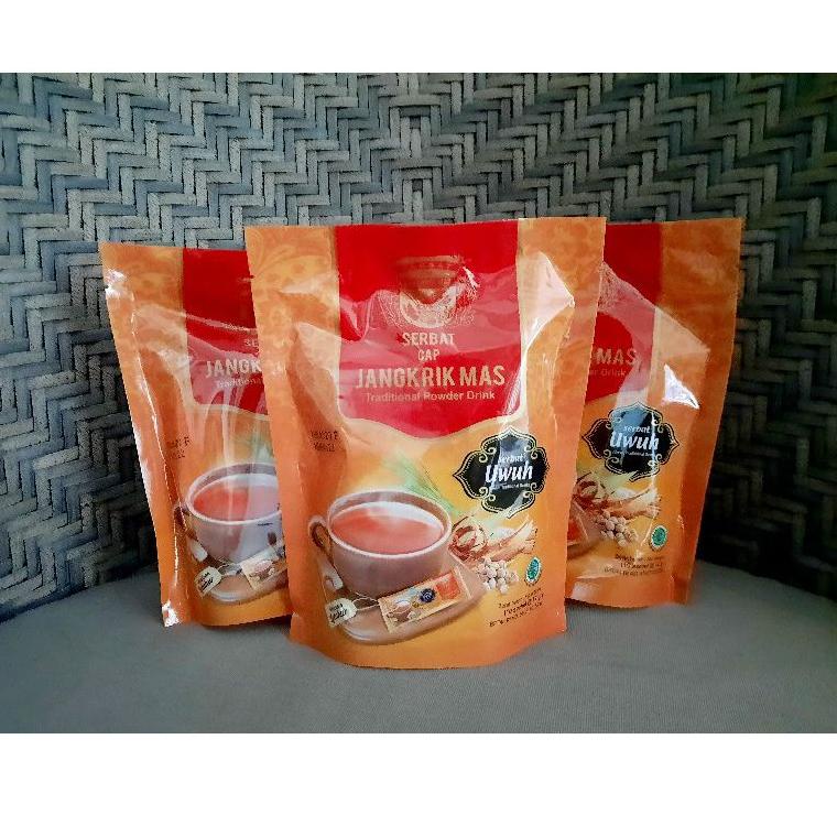 

[G-4Y ✪] Serbat cap Jangkrik Mas - Wedang Jahe - Sereh - Uwuh - Habbatussauda isi 10 sachet-pasti dikirim