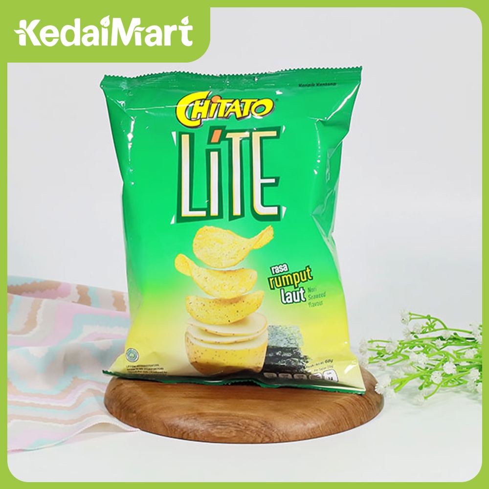 

Chitato Lite Rumput Laut / Seaweed 68 Gram