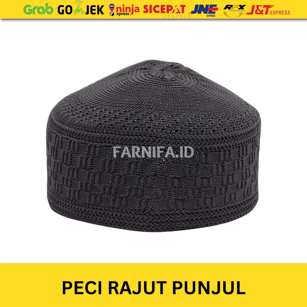 Peci rajut dewasa kopiah rajut dewasa peci haji rajut tebal