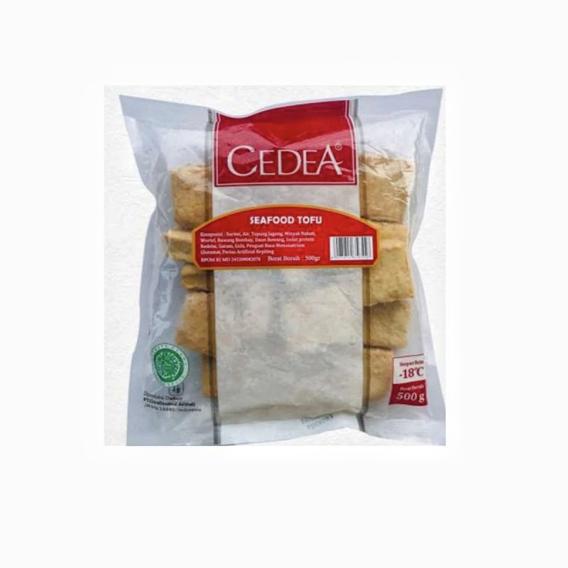 

Cedea Seafood Tofu 500gram Tahu Seafood 500 gr