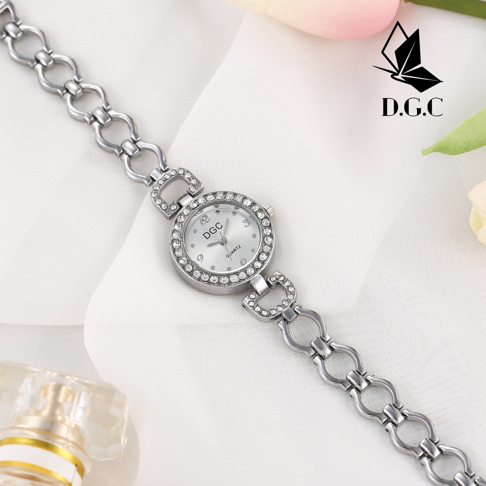 ✅COD Jam Tangan Wanita Rantai Fashion Watch Import Analog Cewek Murah Stainless steel W250