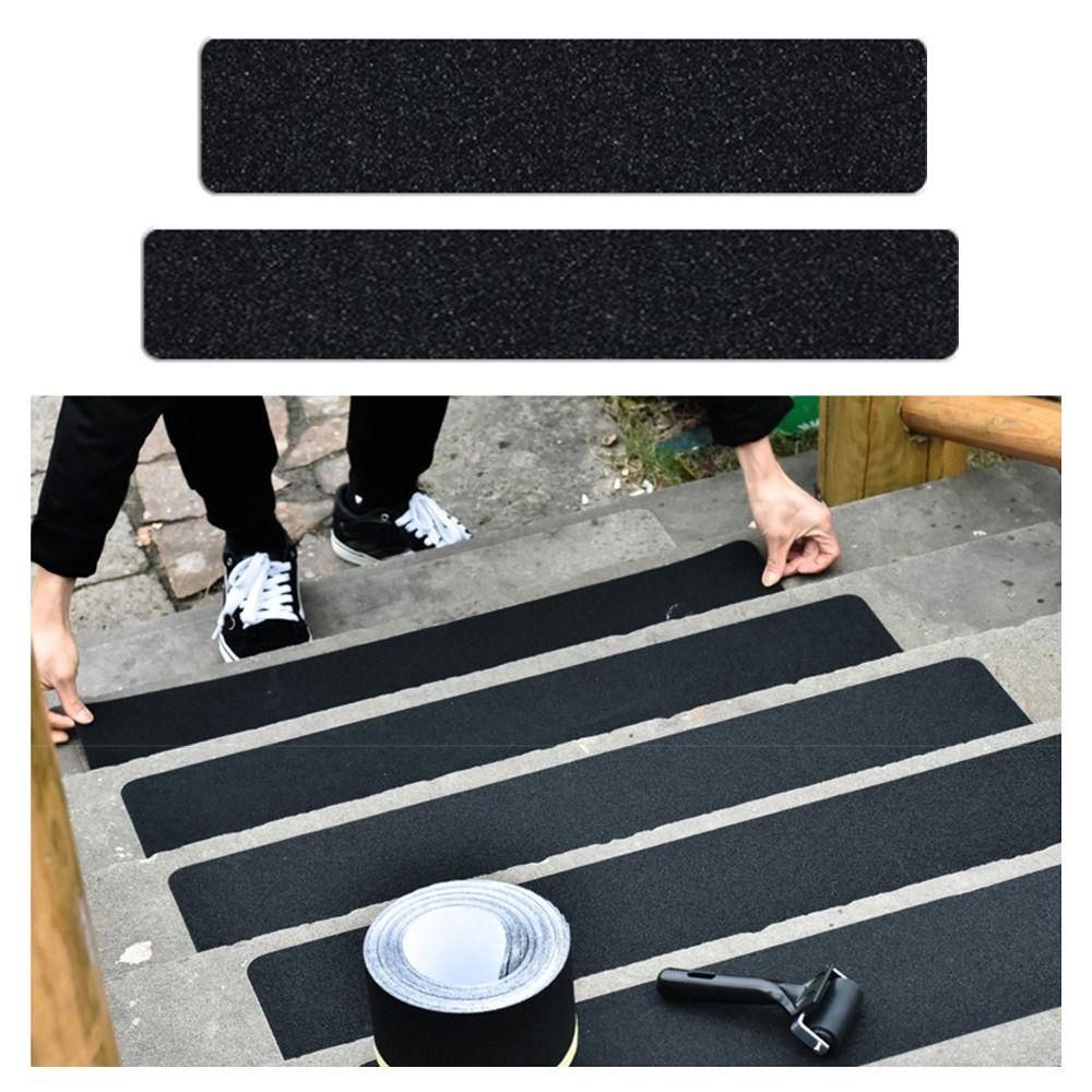 Preva Kamar Mandi Anti Selip Mat Roll Film Hitam Conspicuity Roadway Safety Barrier Ingat Strip Peringatan Bahaya