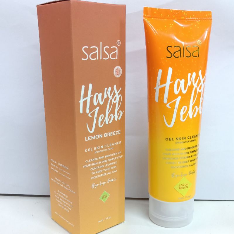 SALSA Hans Jebb Peeling Gel - LB Skin Cleanser Scrub Eksfoliasi solusi untuk Penghilang Daki