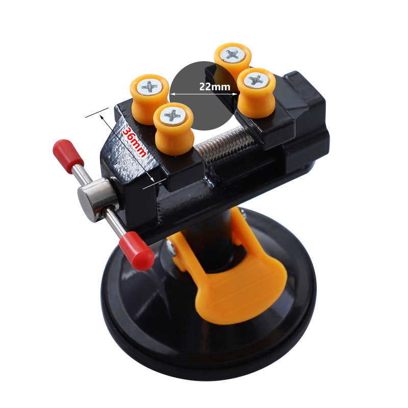 Klem Catok Meja Mini Portable Untuk Pekerjaan Kecil Hobi Perhiasan Diy Craft Repair Tool Work Table Bench Vise Tool Vice