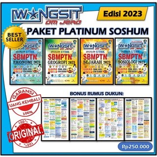 [SOSHUM PLATINUM] (ORI) BUKU WANGSIT OM JERO UTBK SBMPTN 2023