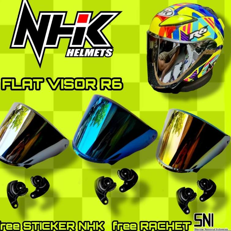 "SPE.10De22ᴺ" 5 - kaca helm gp1000 - kaca helm Terminator - kaca helm NHK - kaca flat visor Nhk - ka