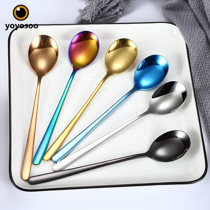 SET WARNA SENDOK GARPU Korea Stainless/Paket Garpu Sendok Stainless - YOYOSOO