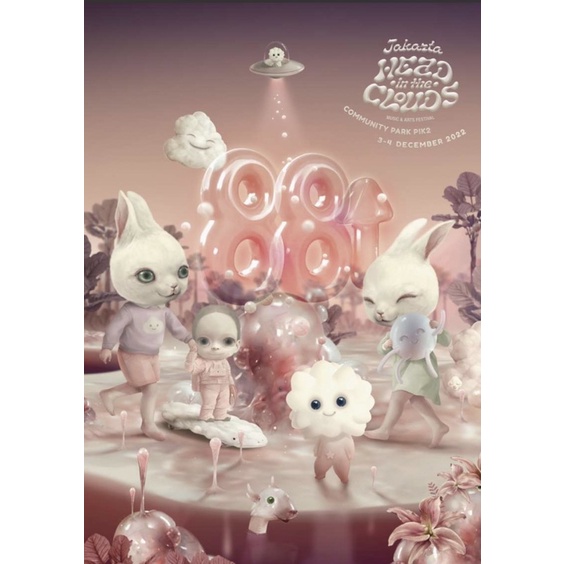 [Only 88pcs available] Jakarta Head in The Clouds x Roby Dwi Antono Exclusive Poster Collaboration “