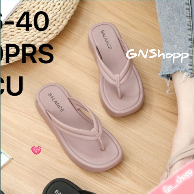 Sandal Jepit Wanita full Jely Balance 2801