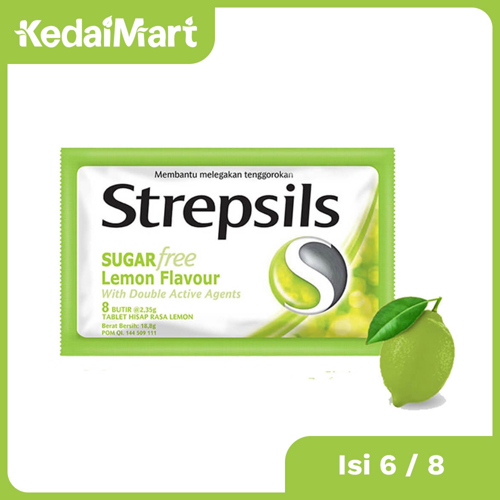 

Strepsils Lemon & Herm Isi 6 / 8