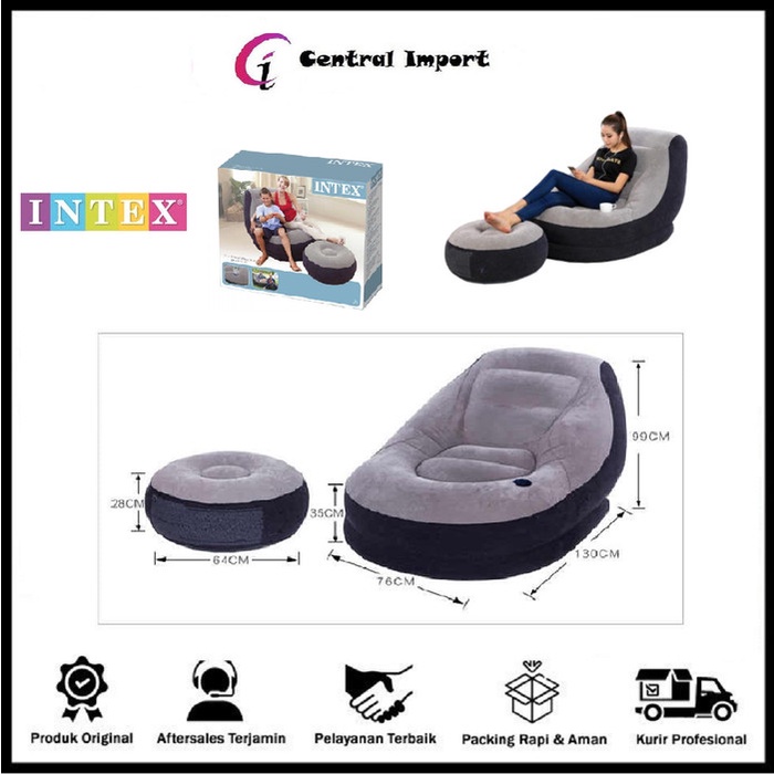 Intex Sofa Angin / Sofa Ultra Lounge - Intex 68564