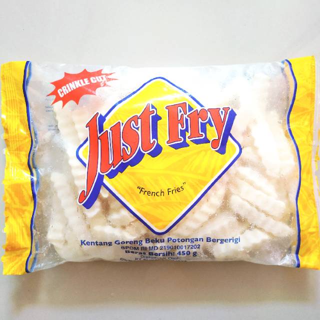 

Just Fry Crinkle 900gr, Sameday Instan Delivery Jogja