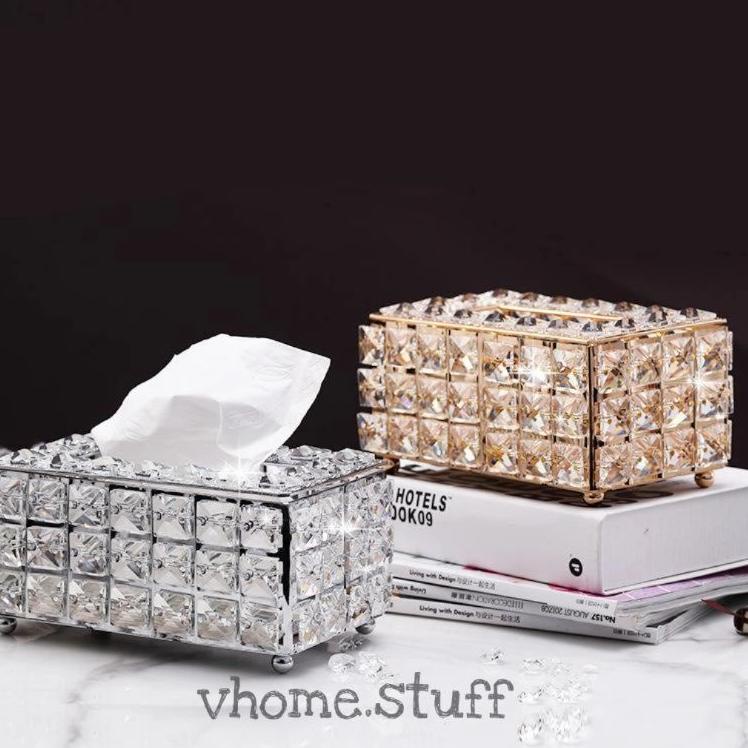 Stok Terbaru tempat tisu kotak tisu kristal kotak tisu gold tempat tisu gold tempat tisu kristal