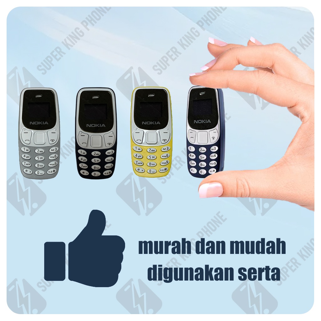 Super King New Hp Nokia DUAL SIM Bisa Bahasa Indonesia