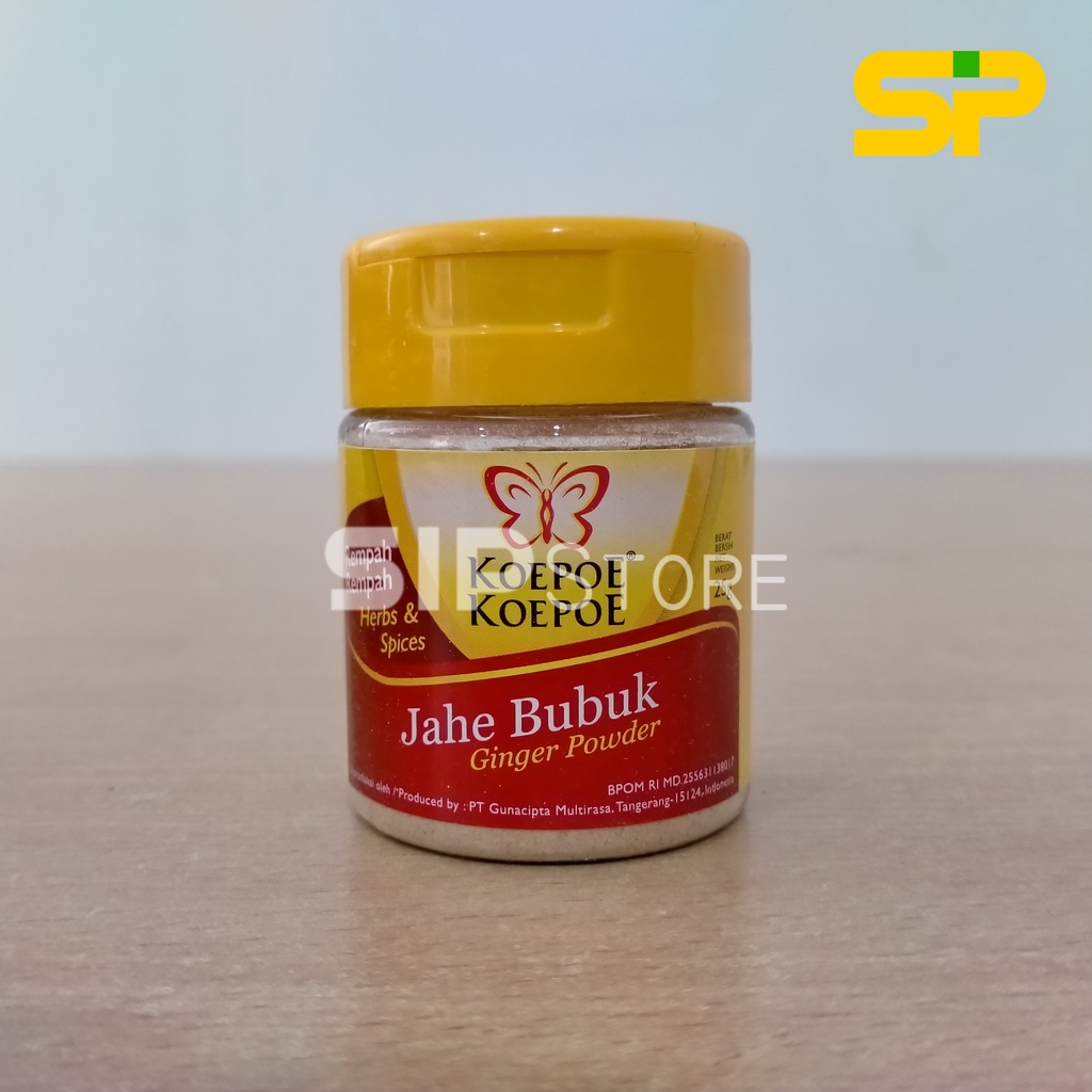 JAHE BUBUK Koepoe Koepoe 25gr / Bubuk Jahe Koepoe / Rempah Jahe / Ginger Powder 25 gr