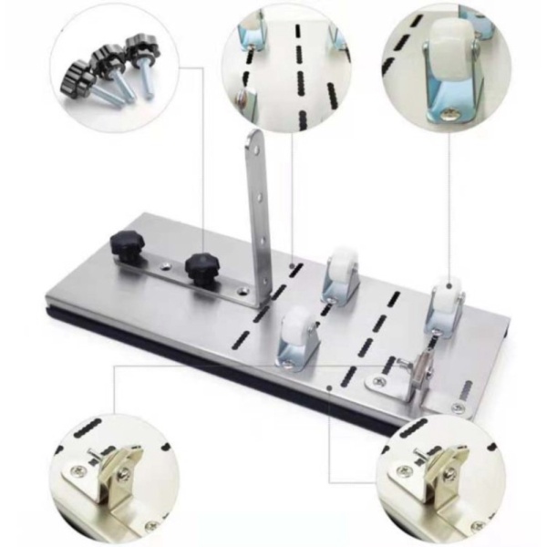 

Unik Pemotong Botol Kaca Glass Bottle Cutter DIY Tool 3-10mm - WD20 -Silver Limited