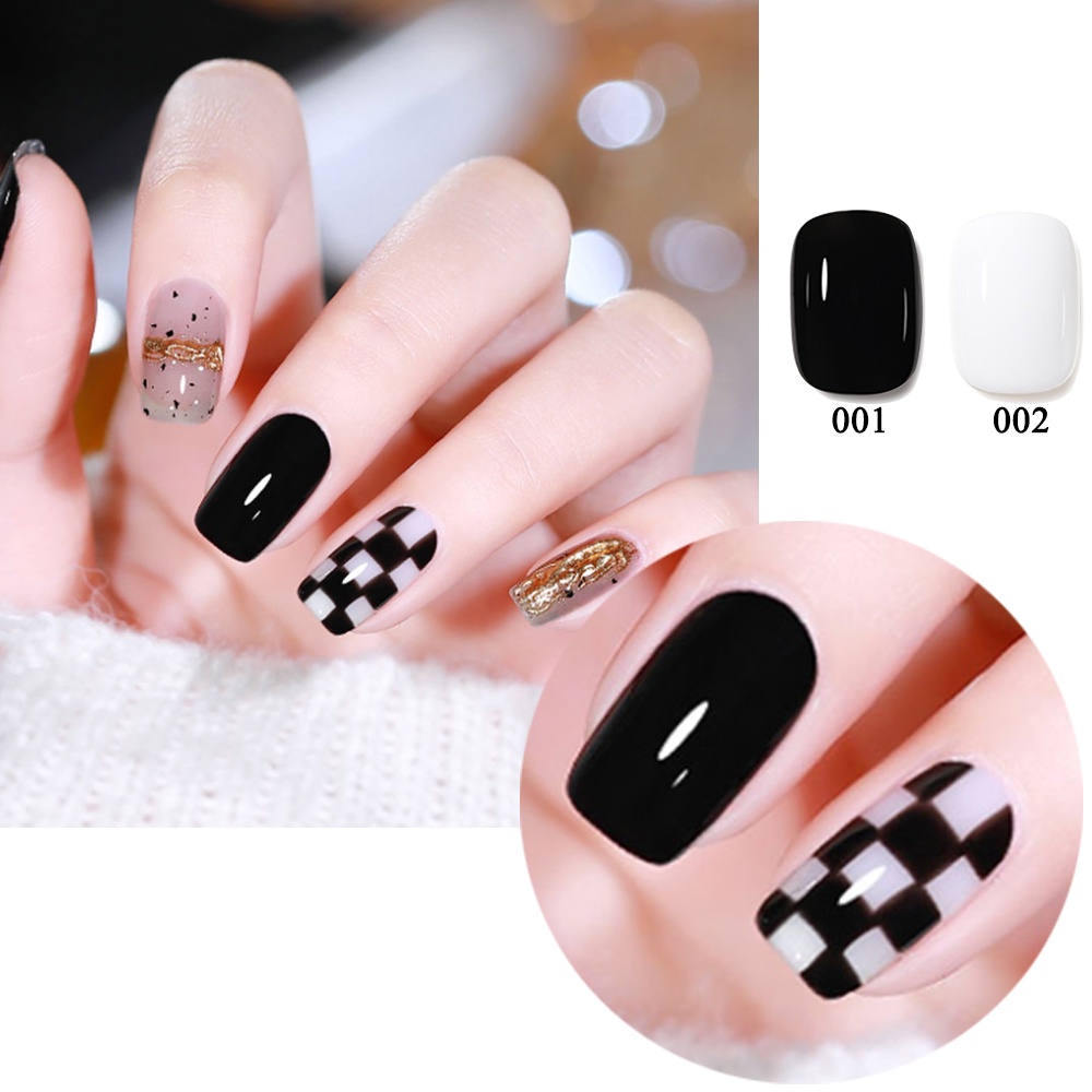 Alat kutek kuku nail art set Kutek Gel Lampu Kuku UV 48W 24 Warna Cat Kuku Gel, Set Peralatan Manikur Seni Kuku, Atasan dan Tidak Mengilap dengan Lapisan Dasar 22pcs alat set manikur base&amp;top&amp;matte cat kuku