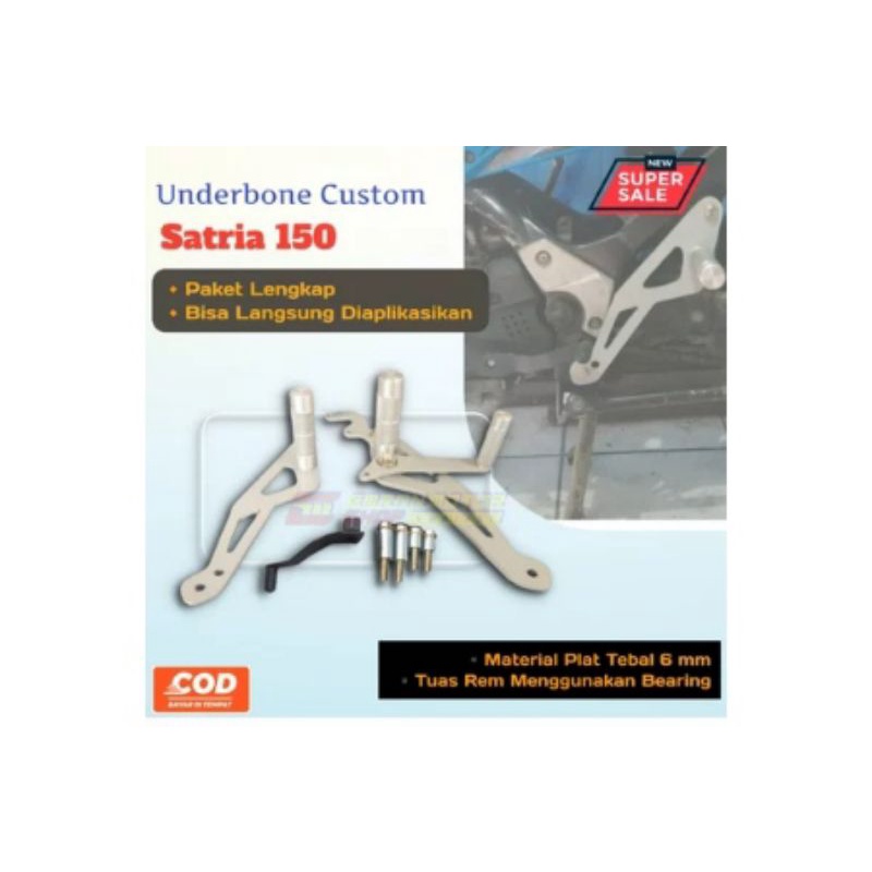 Underbone Custom Satri Fu Old/karbu dan Satria Fu 150