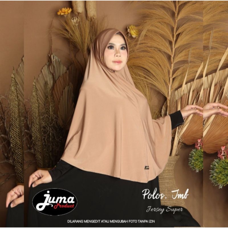 JILBAB INSTAN ""POLOS JUMBO"" ORI JUMA PRODUCT