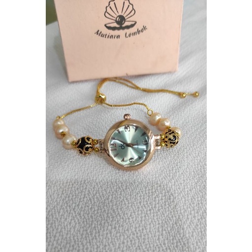 JAM TANGAN MUTIARA ASLI LOMBOK