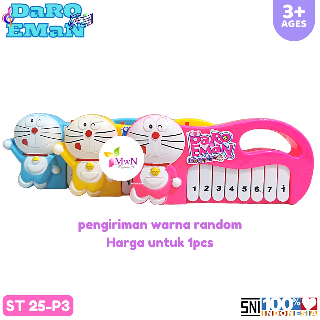 MWN Mainan Anak Piano Mini Daroeman ST25-P3