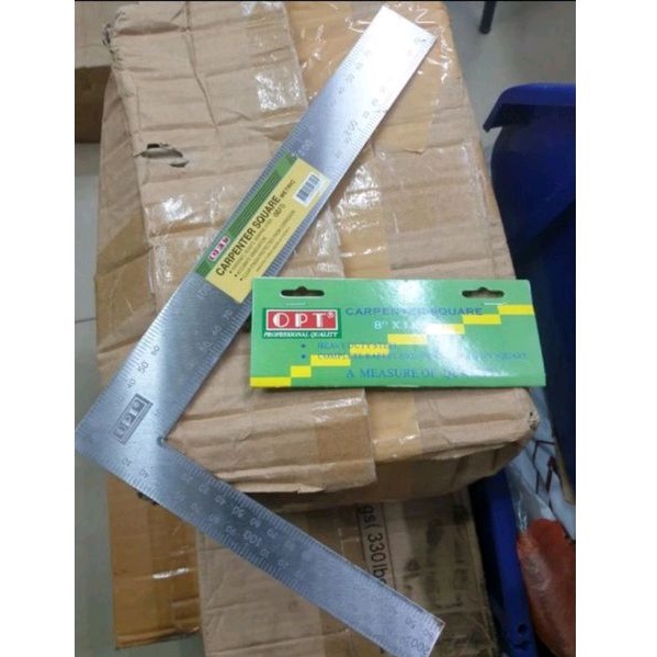 

Penggaris Siku Tukang 40 x 60cm Steel Carpenter Square