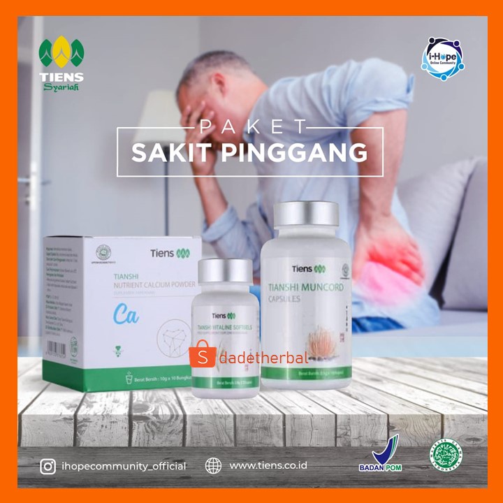 Paket Herbal Tiens Sakit Pinggang