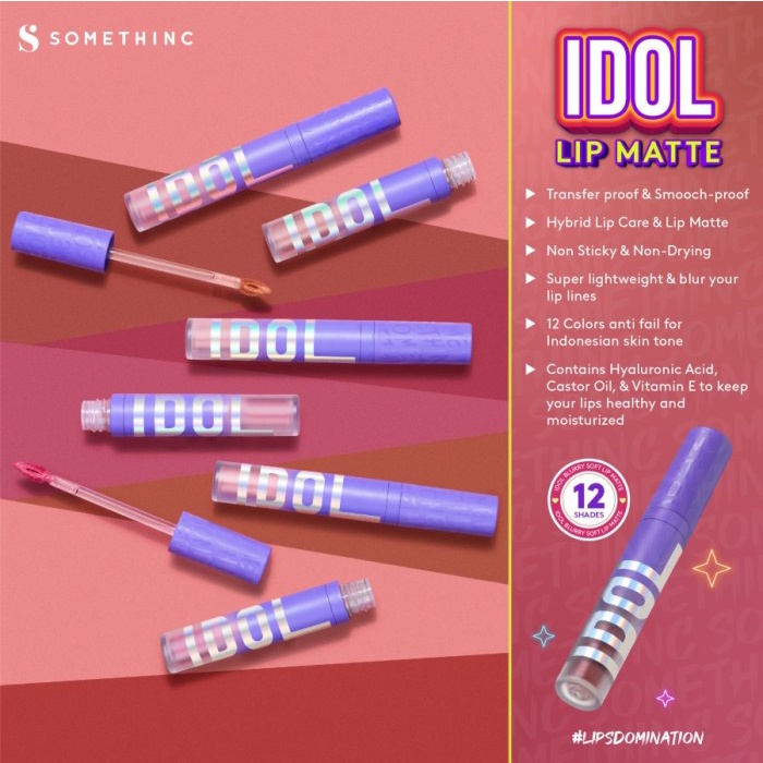 Somethinc Idol Blurry Soft Lip Matte - Lip Cream