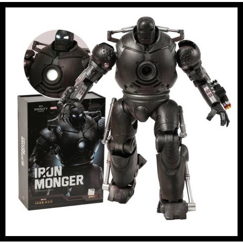 Zd Toys Avengers Ironman 2 Zdtoys Iron Monger Infinity Figure With Led