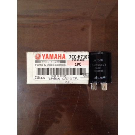 Capasitor Genset Generator Listrik Yamaha EF 6600 / EF 6600E Original