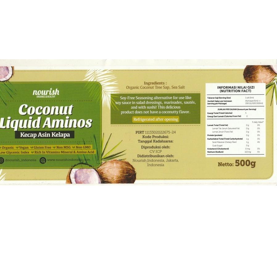 

GRATIS ONGKIR✅Nourish Indonesia, Coconut Aminos (Kecap Asin) 500ml|RA7