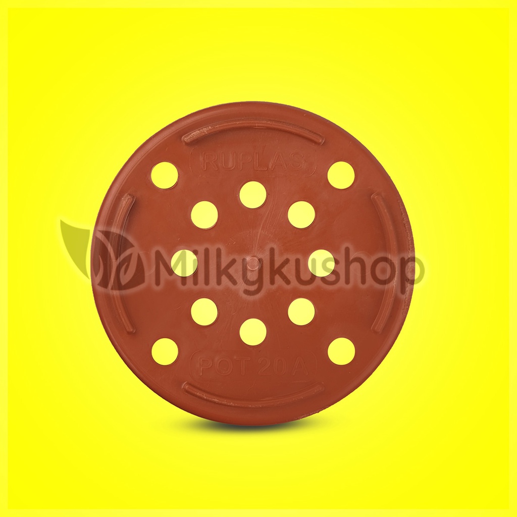 POT JM RUPLAS 20A BIBIT WARNA 19 CM - PAKET 1 PCS - POT BUNGA TANAMAN