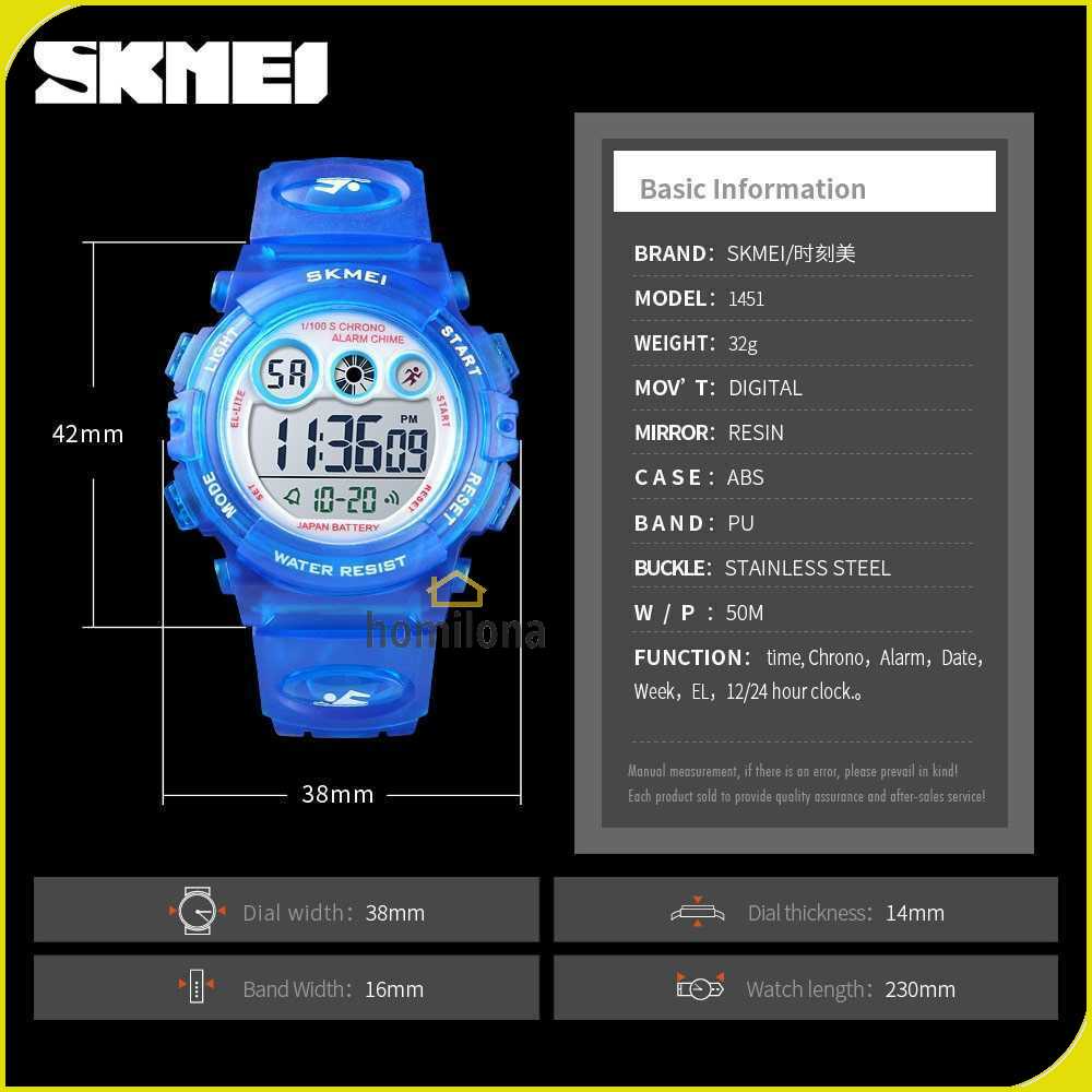 SKMEI Kids Jam Tangan Sporty Anak - 1451