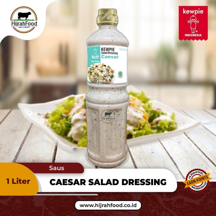 Widyatmogrosir - Kewpie Salad Dressing Saus Salad - Caesar Salad (1 Liter)