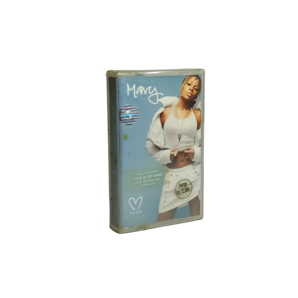 kaset tape Mary J Blige Love and Life new sealed