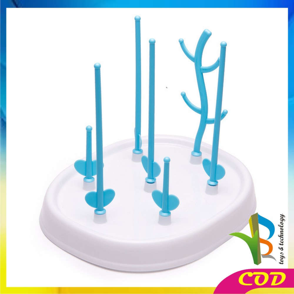 RB-C52 Rak Botol Susu Bayi / Baby Bottle Drying Rack / Rak Pengering Botol Dot Perlengkapan Bayi