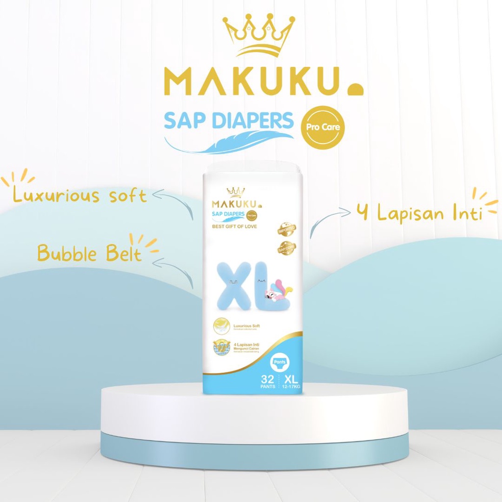 MAKUKU SAP DIAPERS PREMIUM PRO CARE - ALL SIZE