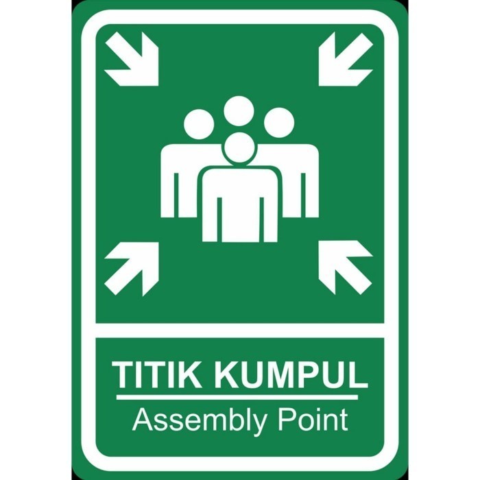 

Stiker Sign Label Acrylic Titik Kumpul, Titik Kumpul Akrilik